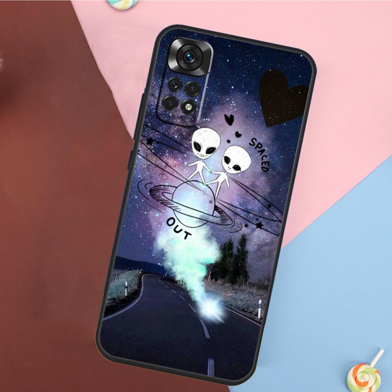Aesthetic Alien Cover For Xiaomi Redmi Note 14 13 12 9 10 11 Pro 9S 10S 11S 12S Redmi 14C 10C 12C 13C Case