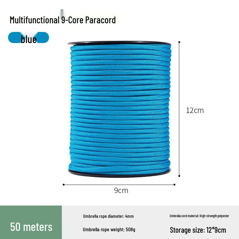Outdoor 4mm Paracord Camping Wind Rope