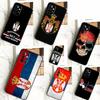 Flagge von Serbien Serbische Hülle Für Samsung Galaxy A52 A32 A12 A14 A34 A54 A51 A71 A53 A33 A13 A15 A25 A35 A55 Hülle