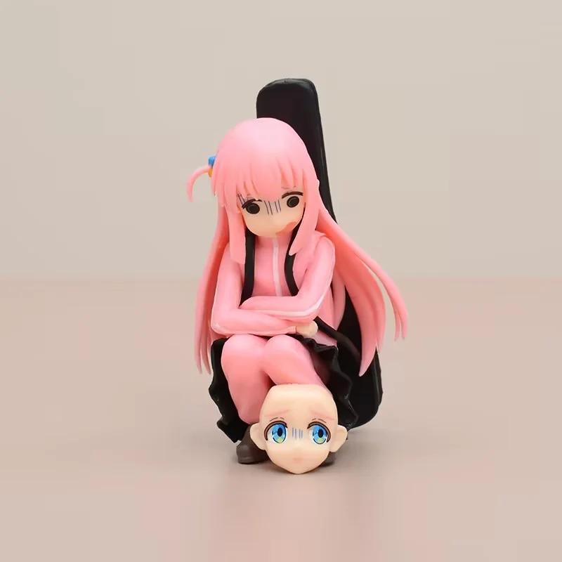 9CM Anime Bocchi The Rock! Bocchi the Rock! Gotou Hitori Figure Melty Princess Tenohira Replaceable Face Model Toy Gift Doll