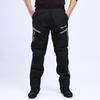 Pantaloni Antivento da Moto Antigoccia Pantaloni da Moto per Equitazione Equipaggiamento Termico Pantaloni Antivento Staccabili a Rilascio Rapido