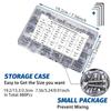 880pcs M2 M3 M4 M5 Cup Head Screws Bolts for Hardware Manufacturing Industry