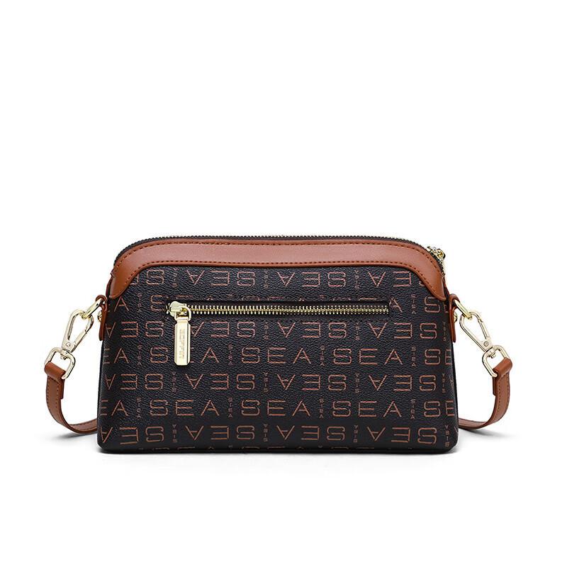 Fashion Crossbody Bag Small Square Bag Senior Texture All-in-one Shoulder Bag Women's Bag