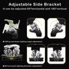 2PCS Stainless Steel LED Light Holder Bonnet Fix Rack for Cars / Trucks / SUVs /UTVs Offroad Mod