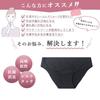 CORELAVISH [2-Pack] Seamless Absorbent Sanitary Panties, 40ml Capacity, 4-Layer Construction, Women's Period Briefs, Prevents Vaginal Discharge and In