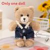 Cute Penguin And Bear Plush Toys With Soft Cotton Fill For Kids Birthday Gift