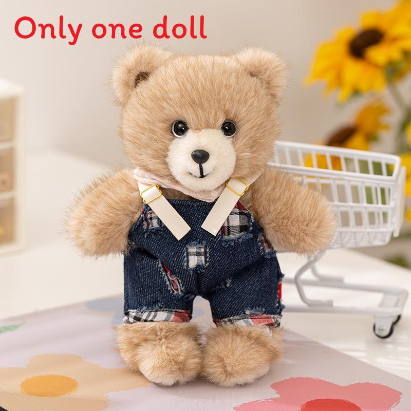 Cute Penguin And Bear Plush Toys With Soft Cotton Fill For Kids Birthday Gift