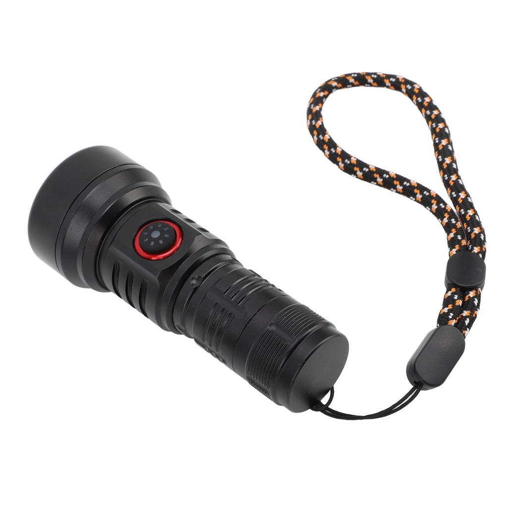 LED Mini Flashlight Aluminum Alloy 1000LM 5 Modes USB Rechargeable Portable Super Bright White Light Flashlight for