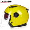 Genuine JIEKAI Helmet Motorcycle Motorbike Dual Lens Summer Winter Open Face Helmet Moto capacete para motocicleta casco516