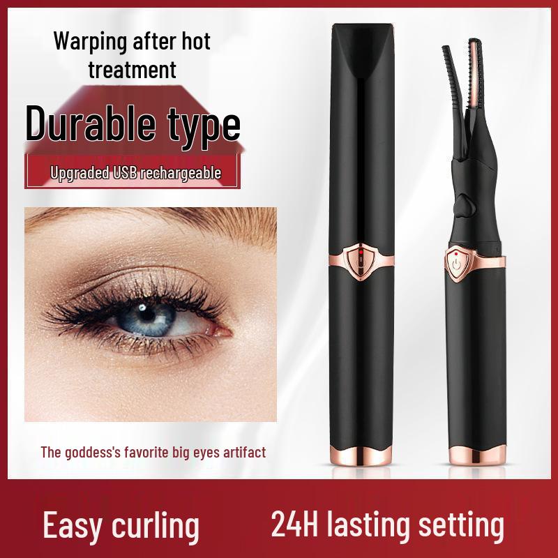 

Портативный электрический нагреватель для завивки ресниц с интеллектуальным контролем температуры для стойкого завитка чёрный