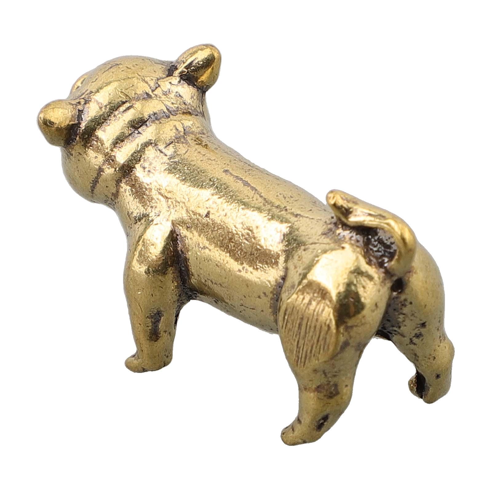 

Pure Copper Chinese For Zodiac Pig Metal Pendant Ornament with Fine Craftsmanship Suitable for Cultural Collections China Mainland