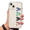 Four Colored Bears Are Suitable for Apple 15Promax Mobile Phone Case iPhone16Pro Cute 14Pro New 17 Cartoons