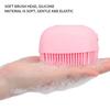 Silicone Bath Brush Shower Massage Scrubber Body Skin Exfoliating Scrubbing Tool Pet Dog Cat Silicone Bath Massage Brush