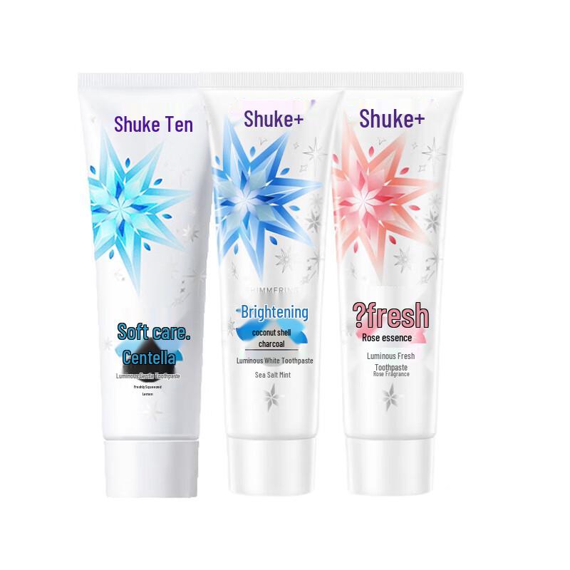 Shuke Liuguang Multi-Effect Toothpaste 3-Pack