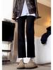 Women's Black Straight Leg Elastic Cropped Jeans - Plus Size & Petite, Slimming Fit 2026