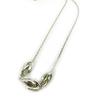 Les Trésors De Lily [L5654] - Silver 'Choreography' Silver Necklace (rhodium-plated) - 50x7 Mm