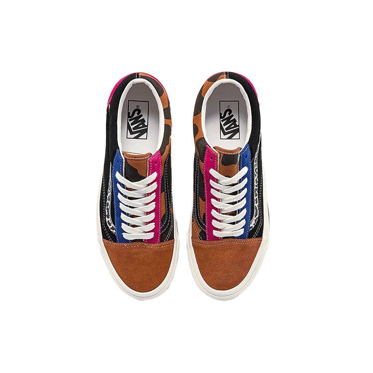 Vans Old Skool 36 DX Anaheim Factory - Animal Mix Unisex Sneakers Multi-Color Black VN0A54F396M