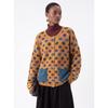 TIFICY Maglioni da Donna Moda Casual Autunno Inverno Stampa a Pois Manica Lunga Girocollo
