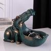 Statue Table Decor Sculpture Animal Figurine for Home Living Room