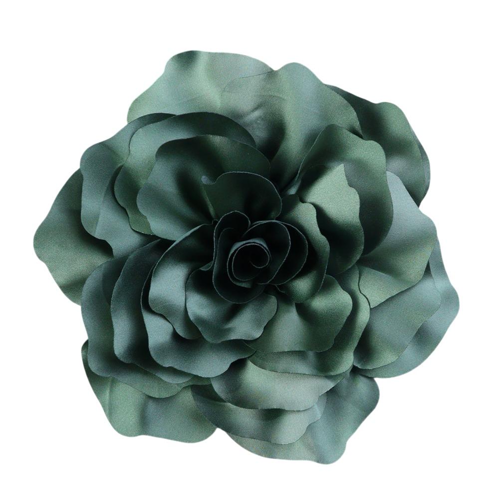 Látkový umělecký ručně vyráběný květinový brož 20cm Velká velikost Šaty Oblek Korsáž Ručně vyráběný doplněk oblečení