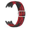 Pasek Do Mi Band 9 Beline Nylon Czarno-czerwony