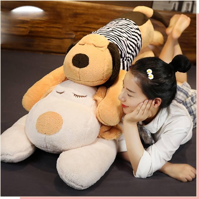 Cute Long Dog Plush Toy Adorable Cuddly Pillow Companion For Birthdays And Gifts