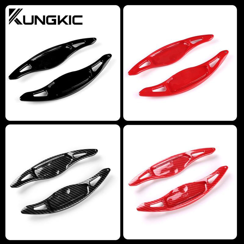 For KIA Stinger Hatchback Van CK K8 GT S GTS GT2 GT+ GTLine 2018- Abs Car Steering Wheel Paddle Shift Extension Shifter Trim