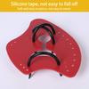 1 Pair Swimming Hand Paddle with Silicone Strap Holes Professional Kids Adults Beginner