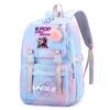Niedlicher Anime K-Pop Dämonenjäger Aufdruck Große Kapazität Wasserdichter Rucksack Teenger Schüler Mädchen Junge Schultasche Büchertasche Damen Reisetasche Rucksack