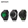 Sanda Multifunctional Sports Watch: Air Pressure, Temperature, Altitude, Weather Forecast, Compass, Pedometer, Luminous Display.