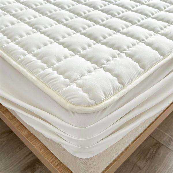 Housse de matelas imperméable en coton Thichen, protège-matelas, anti-acariens, antibactérien, drap-housse en relief, couvre-lit