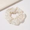1Pc Satin Large Scrunchies Rubber Bands Hair Ties Elastic Simple Pure Color For Women Girls Scrunchies Hair Tie