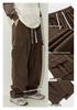 Men's 2026 Corduroy Multi-Pocket Cargo Pants - Autumn Casual Straight Loose Fit