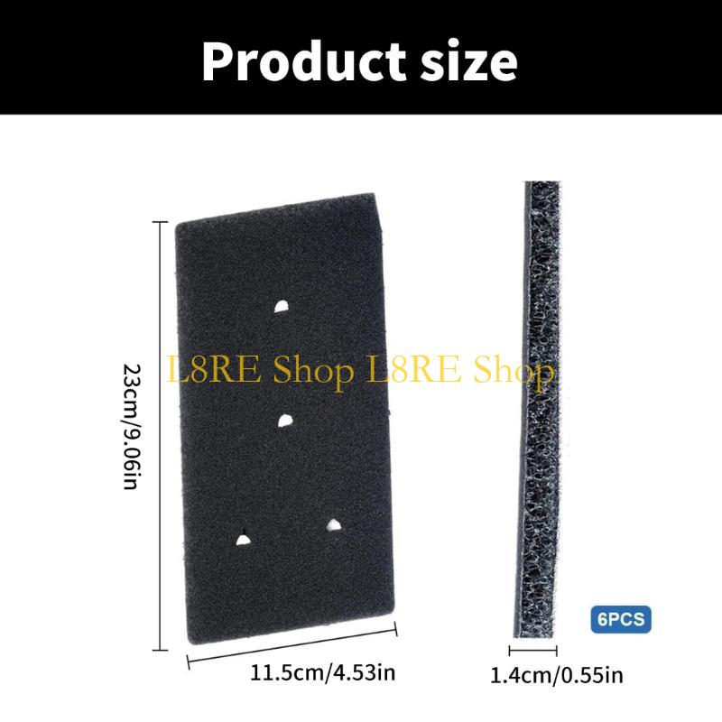 L8RE Washable and Reusable Filter Sponge Texture Filter Cotton Suitable for Washer