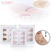 3Pairs/Set Replacement False Eyelash Extension Practice Head Model Silicone Removable Eyelids Tattoo Training Eyes Mannequin