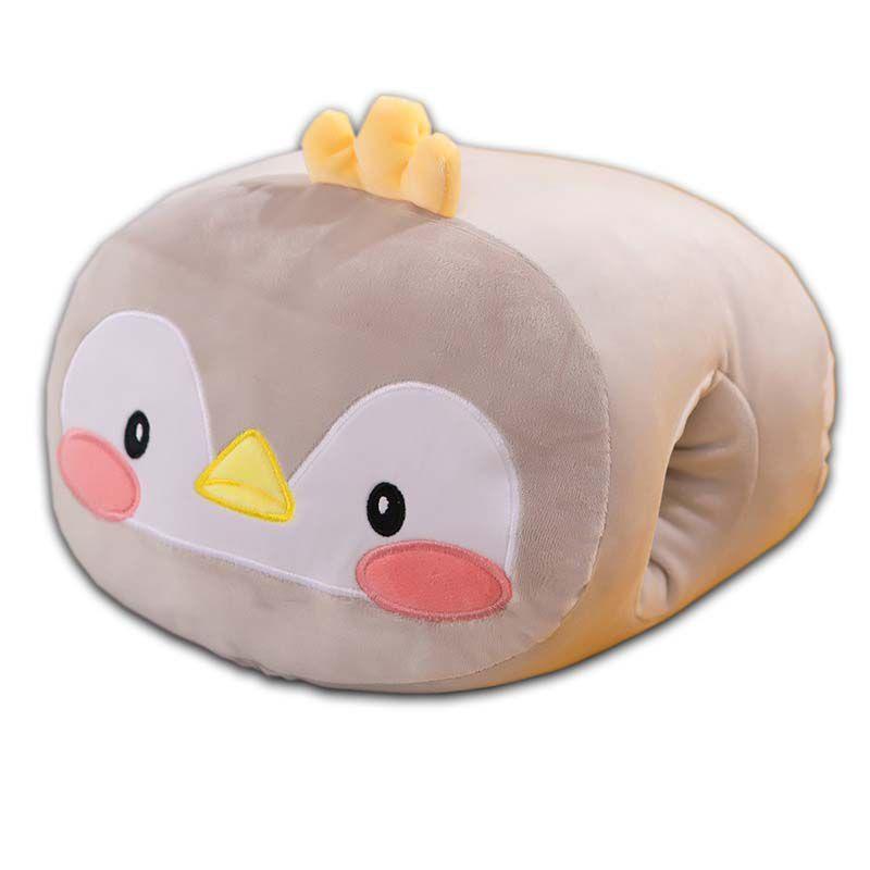 

Аниме Тоторо грелка для рук Свинья Динозавр Пингвин Медведь руки внутри подушки мягкая кукла мультяшный плюш Penguin