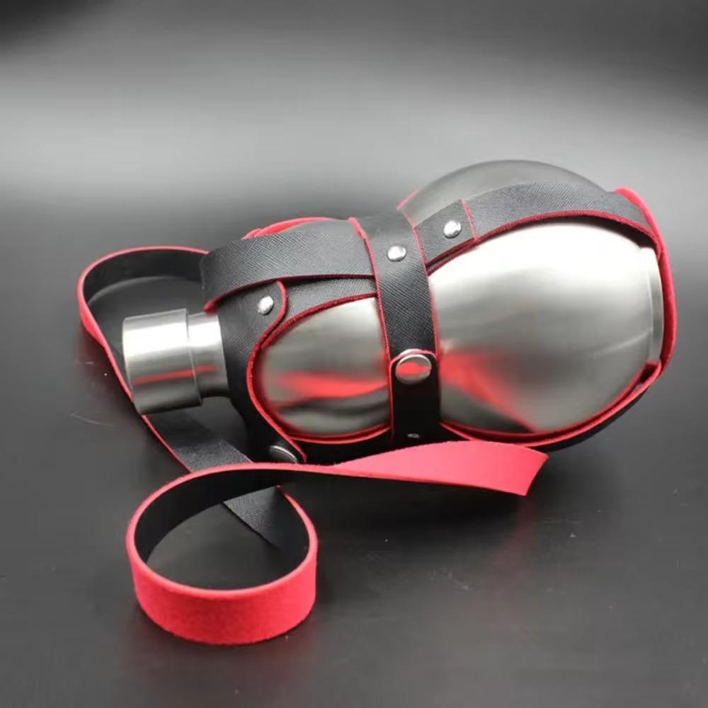 Velkokapacitní nerezová placatka ve tvaru tykve s pouzdrem na láhev, láhev na vodu, nádoba na alkohol, dárek