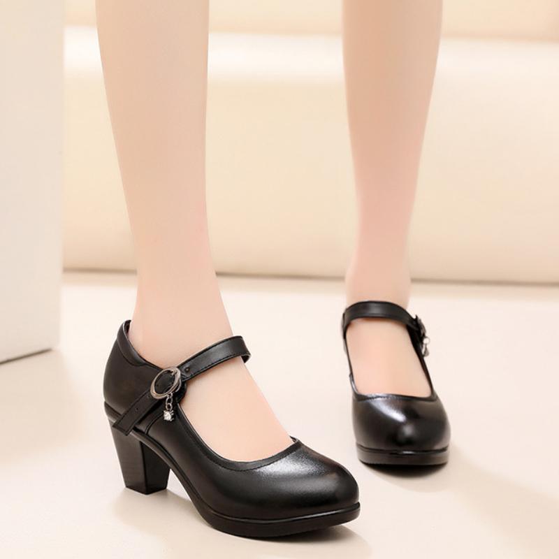 

Белые туфли на высоком каблуке 6 см, офисные туфли, элегантные туфли на среднем каблуке для женщин, свадебные туфли для невесты, женские туфли-лодочки, маленькие, большие размеры 32-43, Tacones Mujer 38