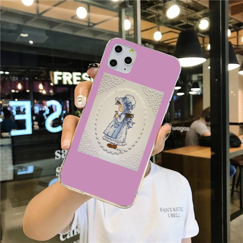 Urocze etui na telefon Sarah Kay dla iphone 12 pro max 11 pro XS MAX 8 7 6 6S Plus X 5S SE 2020 XR cover