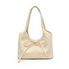 New product trend Korean sweet style niche bow portable bucket bag literary sense commuter versatile shoulder bag