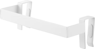 Yamazaki Kitchen Towel Hanger W19 X X Towel Prevents Towels from Falling Towel Towel 1349 Anti-Slip Bar, White, D6.5 H5.6cm, Plate, Off, Rack, Hanger,