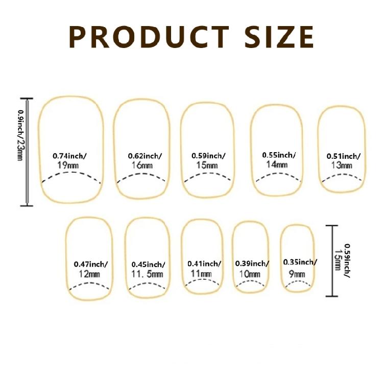 24 ks Krátké čtvercové francouzské Press On nehty Leopardí vzor Akrylové umělé nehty Pro manikúru kvality salonu Ozdoba na nehty