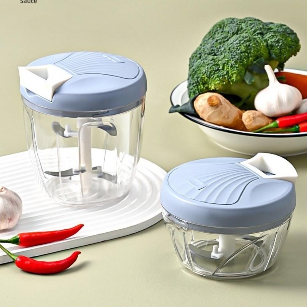 Portable Manual Pull Crusher Multifunctional Garlic Chopper Food Chopper Garlic Chop