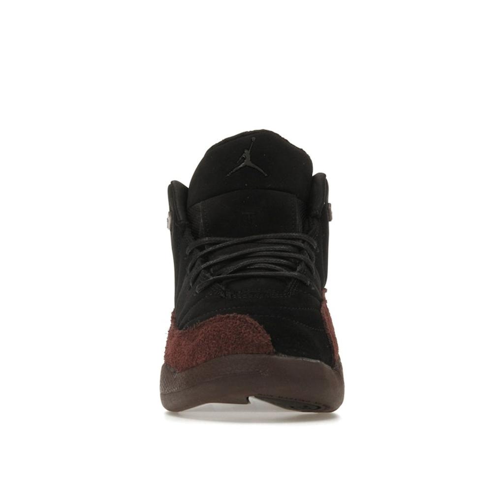 A Ma Maniére X Air Jordan 12 Retro SP PS Black Kids Sneakers Burgundy-Crush FB2686-001