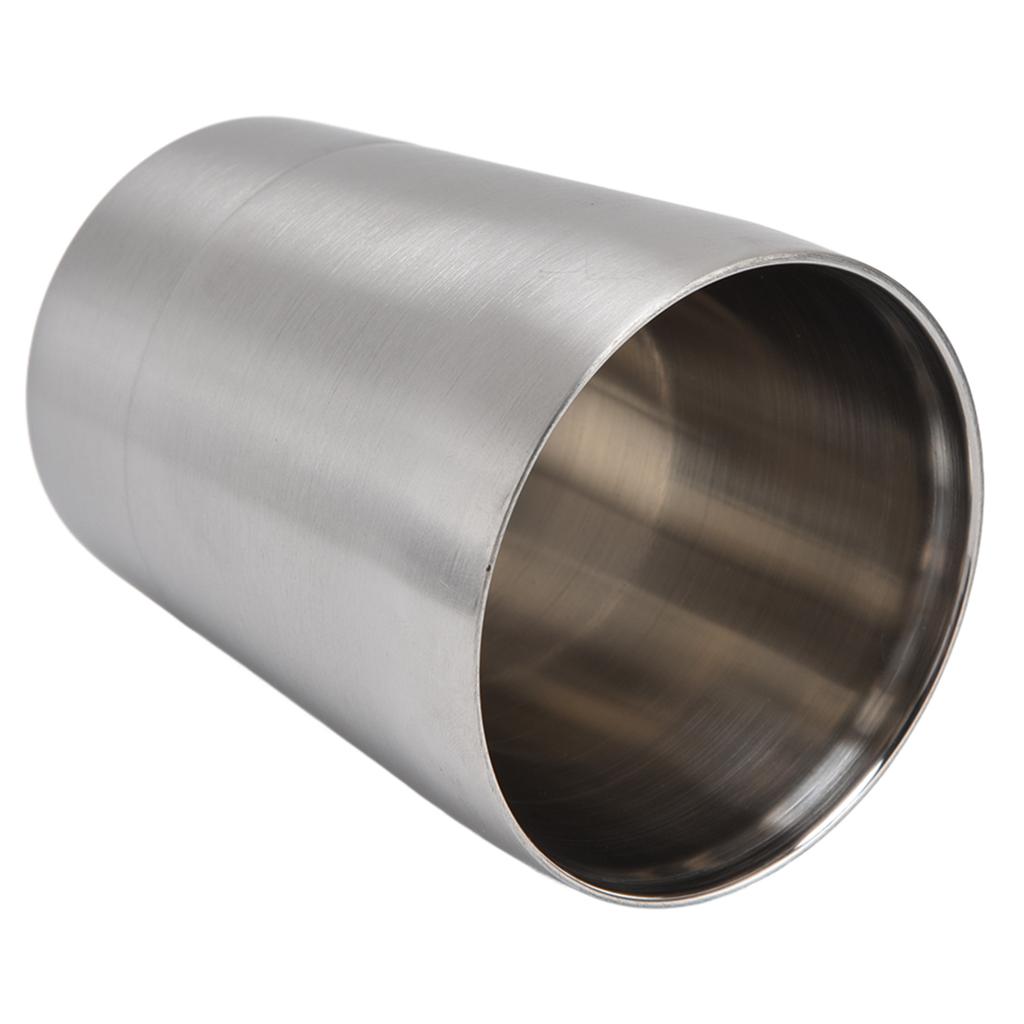 Dvoustěnný kovový hrnek na pivo z nerezové oceli 304, hrnek na koktejly a kávu, protiopařovací hrnek