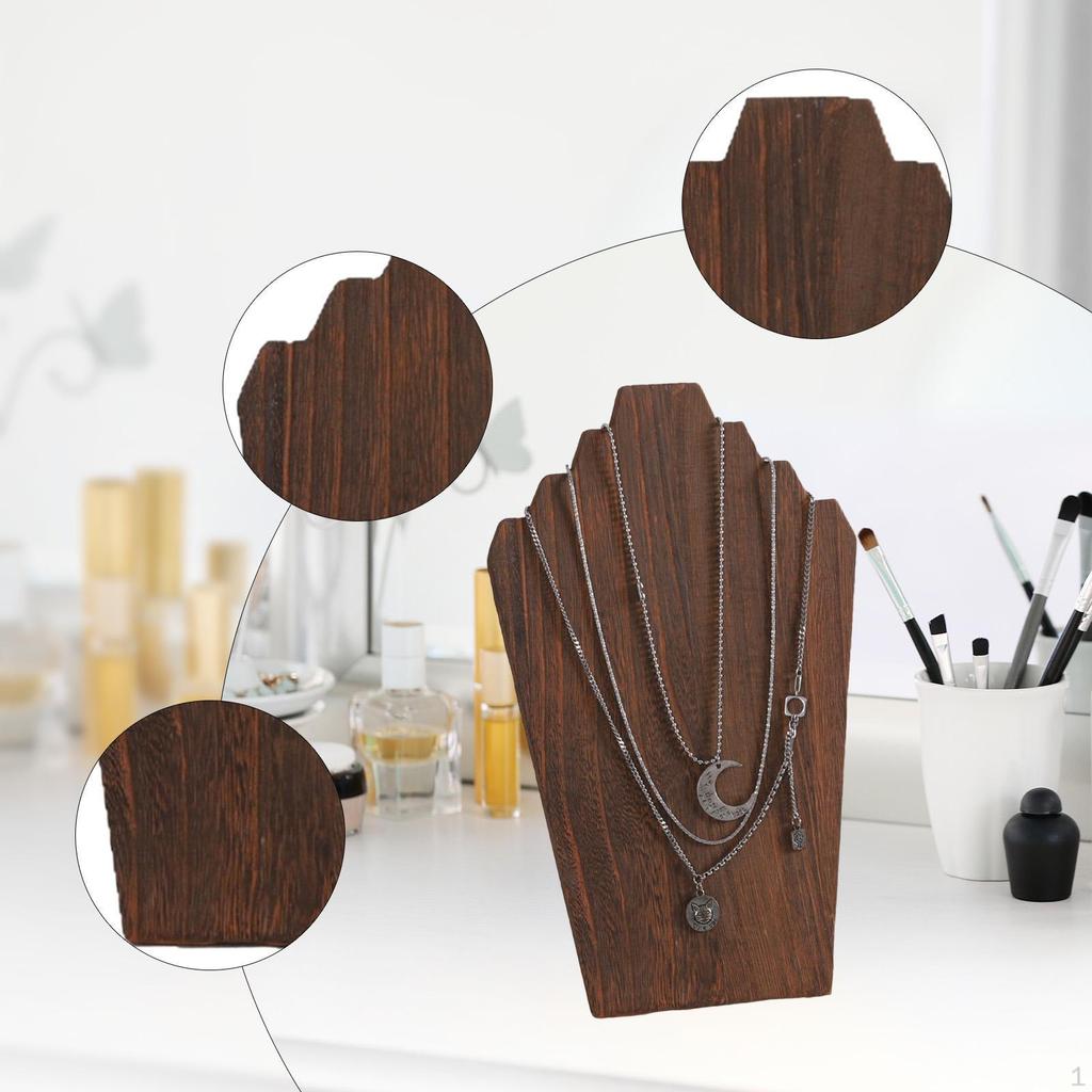 Necklace Holder Display Rack Tabletop Counter Shop Dresser Showcase Show Retail Jewelry