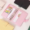 Binder A6 Notebook PU Leather 6 Ring Loose-Leaf Cover Notepad Cover Notebook Cover Binder Cover
