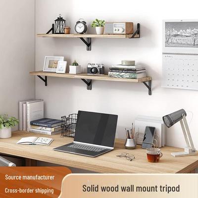 Portaoggetti e portaoggetti da parete in legno massello in stile europeo