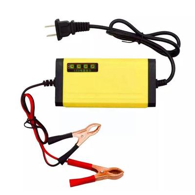 מטען מצבר לרכב 12V 3A תצוגת LED 100-240V EU US מטען חכם לאופנוע לרכב לסוללת עופרת-חומצה 12V 2AH-20AH חדש N2G5