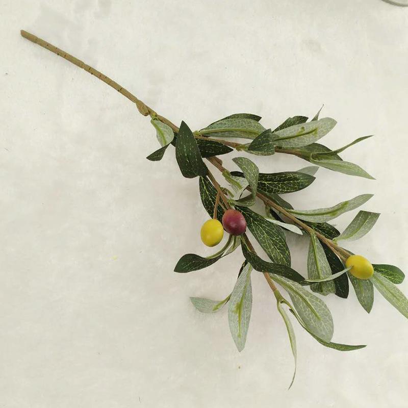 Knstliche Pflanzen Olivenbaum Zweige Blatt mit Olivenfrucht Bltter fr  Heimdekorationszubehr  zu niedrigen Preisen im Onlineshop Joom kaufen